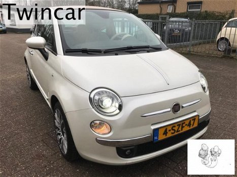 Fiat 500 - CABR. AUT. LOUNGE ECC XENON LEDER - 1