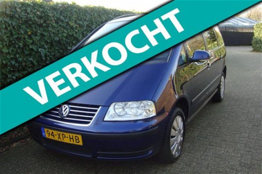 Volkswagen Sharan - 1.9 TDI Trendline , nette Ned. auto met Nap, Clima, Cruisecontrol, ed - 1