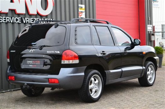 Hyundai Santa Fe - 2.4i 16V Elite 2006 Zwart Leer/Clima/Opendak/Cruise - 1