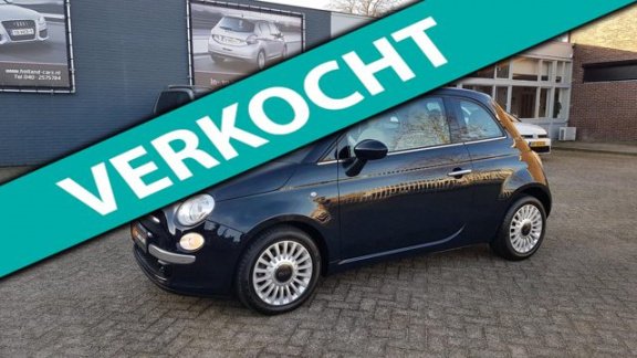 Fiat 500 - 0.9 TwinAir Lounge - Airco - Panorama schuif/kanteldak - L.m velgen - Blue&me - 1