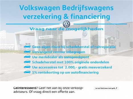 Volkswagen Transporter - Comfortline T6 2.0 TDI 150PK DSG GESLOTEN BESTELWAGEN CRUISE-CONTROL/AIRCO/ - 1