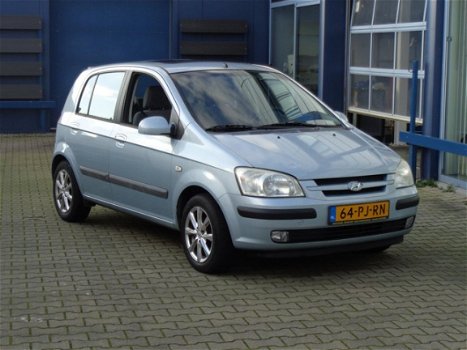 Hyundai Getz - 1.3i GLS Sky 2004 BLAUW AIRCO LM-VELGEN 5DEURS NAP - 1