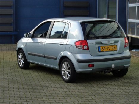 Hyundai Getz - 1.3i GLS Sky 2004 BLAUW AIRCO LM-VELGEN 5DEURS NAP - 1