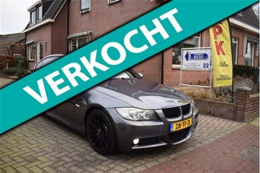 BMW 3-serie - 320i Graphite LEER/XENON/PDC/M-PAKKET/NETTE STAAT - 1