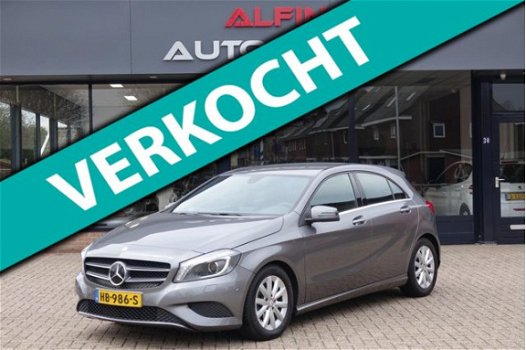 Mercedes-Benz A-klasse - 180 Ambition Urban Airco Leder/Stof Nw Staat - 1