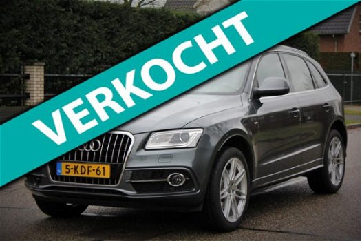 Audi Q5 - 3.0 TDI quattro S Edition , AUTOMAAT, PANO, NAVI, CLIMA, CRUISE, HALF LEDER, FULL OPTION - 1