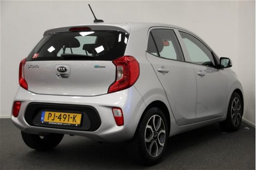 Kia Picanto - 1.0 CVVT First Edition *NAVIGATIE*ECC*CRUISE*LMV*CAMERA* FABRIEKSGARANTIE T/M 10-08-20 - 1