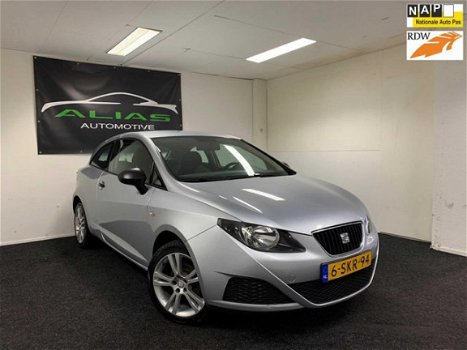 Seat Ibiza SC - 1.2 TDI Reference Ecomotive 2010 Grijs AIRCO - AUX - APK 2021 - NAP - 1