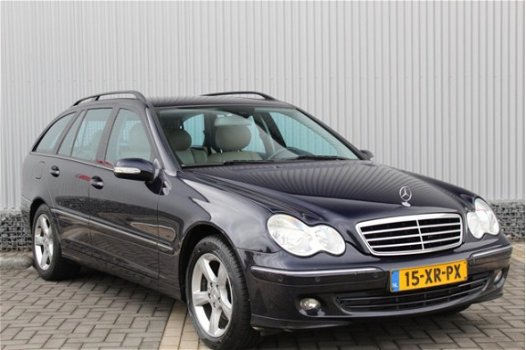 Mercedes-Benz C-klasse Combi - 200 CDI Avantgarde Lederen bekleding, Navigatie, 2de eigenaar, Trekha - 1