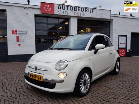 Fiat 500 - 0.9 TwinAir Turbo Lounge Pano-Dak Mooie auto - 1