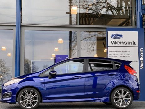 Ford Fiesta - 1.0 EcoBoost ST Line Airconditioning | Cruise Control | 17 inch Lichtmetalen velgen | - 1