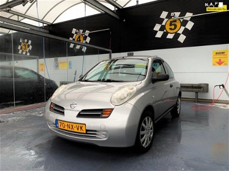 Nissan Micra - 1.2 Visia AIRCO, NIEUWE APK, TOP AUTO - 1