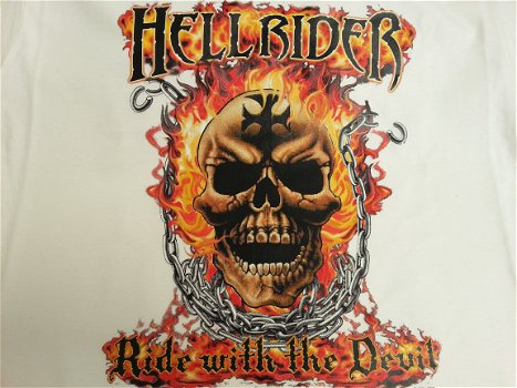Hell Rider t-shirt maat S ( Uitverkoop ) - 1