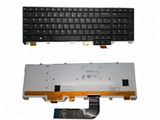 Dell Alienware 17 R1 M17X R5 series toetsenbord zwart