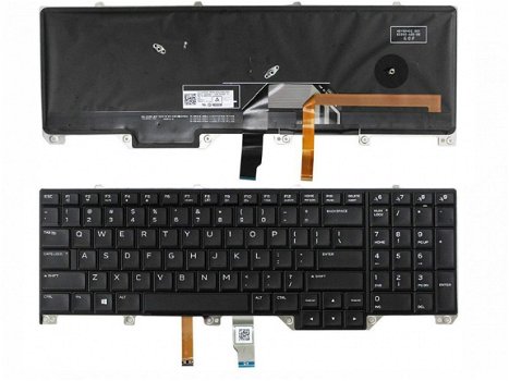 Dell Alienware P31E P31E001 P31E002 series toetsenbord zwart - 1