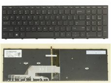 HP ProBook 450 455 470 650 G5 series toetsenbord zwart - licht