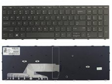 HP ProBook 450 455 470 650 G5 series toetsenbord zwart