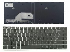 HP ProBook 430 440 445 G5 series toetsenbord zwart-zilver