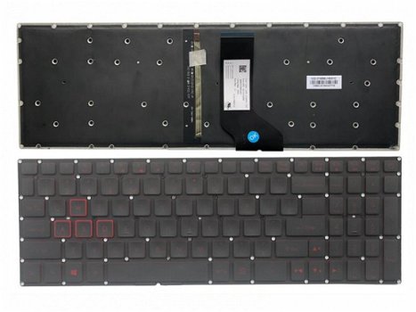 Acer Nitro 5 AN515 AN515-41 AN515-42 series toetsenbord zwart - 1