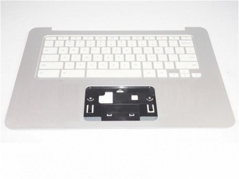 HP Chromebook 14-X toetsenbord top case zilver - wit - 1