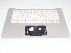 HP Chromebook 14-X toetsenbord top case zilver - wit