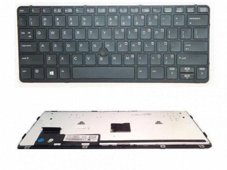 HP Elitebook 820 G1 Series toetsenbord zwart - 1