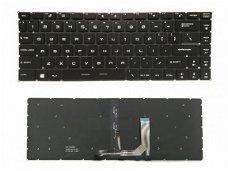 MSI GS65 8SE 8SG 8SF Series toetsenbord zwart - rood