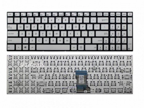 Asus G501 N501 Q501L N541 N541LA Series toetsenbord zilver - 1