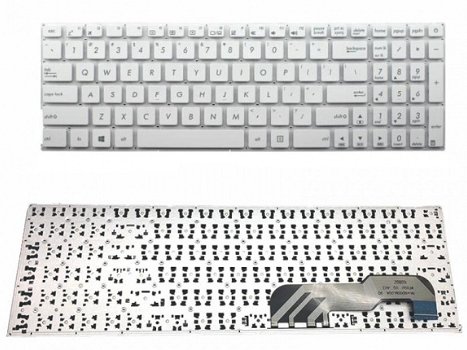 Asus X540 X540LA X540SA X541 series toetsenbord wit - 1