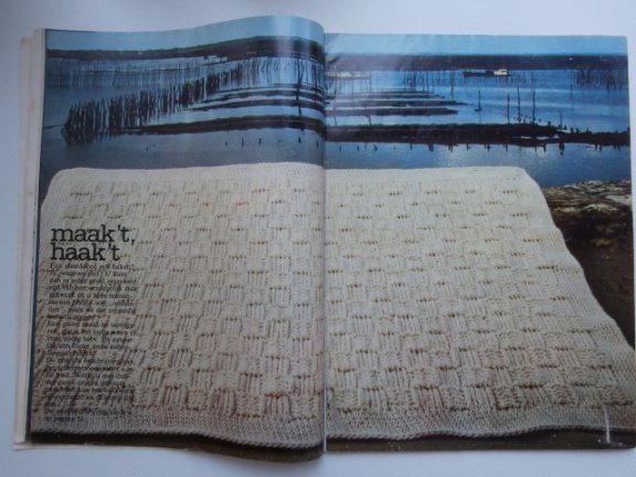 Ariadne nr 356, augustus 1976 + haakpatroon kastrandjes en vloerkleed - Afbeelding 4