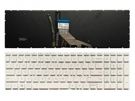 HP Pavilion 15-DA 15-DB 15-CX series toetsenbord wit - 1
