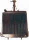 RADIATEUR type benzine t/m 07-1999 270x302x22 brommobiel Ambra Ligier - 1 - Thumbnail