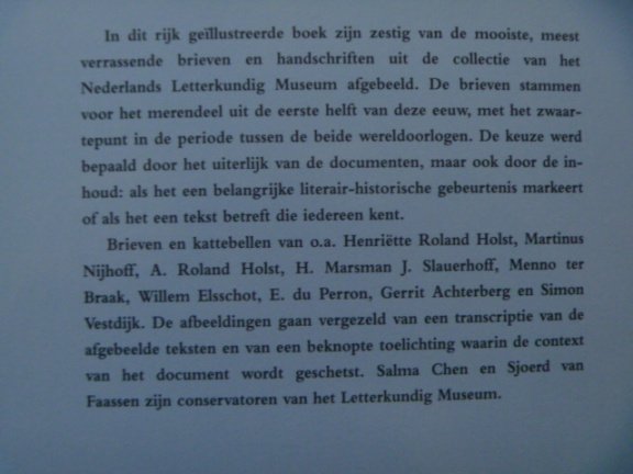Opmerkelijke handschriften van Nederlandse schrijvers - 1995 - Afbeelding 6