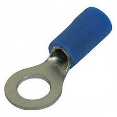 RINGKABELSCHOEN BLAUW Ø-6,3 MM 50 STUKS