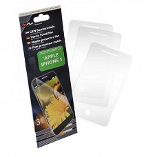 Display beschermfolie 3 stuks voor Apple Iphone 5 - Clear