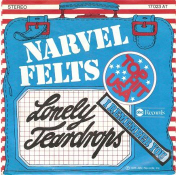 Singel Narvel Felts - Lonely teardrops / I remember you - 1