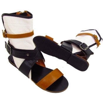 Italiaanse manchette sandalen - 4