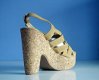 Cork chunky sandalen - 3 - Thumbnail