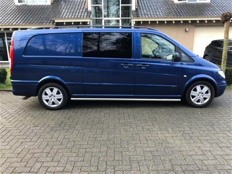 Mercedes-Benz Vito - 120 CDI 320 Lang DC luxe Airco Leer Deuren Achter - 1