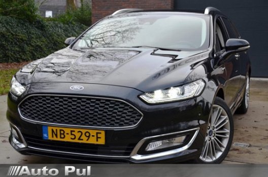 Ford Mondeo Wagon - 2.0 TDCi Vignale Xenon/Pdc/Ecc/Navi/Achteruitrijcamera/Leder/18-Inch Lmv/Privacy - 1