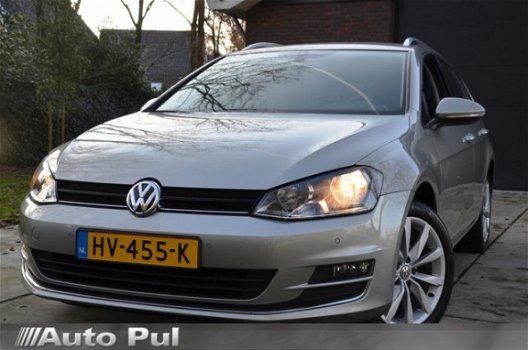 Volkswagen Golf Variant - 1.4 TSI Business Edition Connected AutomaatNavi/Pdc/Ecc/Half-Leer/Achterui - 1