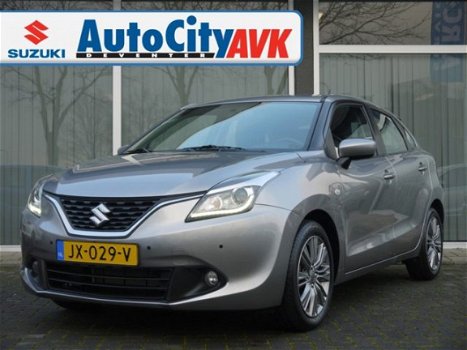 Suzuki Baleno - 1.2 EXCLUSIVE 5DRS AUTOMAAT TREKHAAK AIRCO XENON PDC NL-AUTO - 1