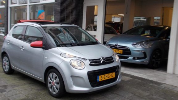 Citroën C1 - 1.2 PureTech Airscape Shine MOOIE APARTE C1 MET CABRIOTOP - 1