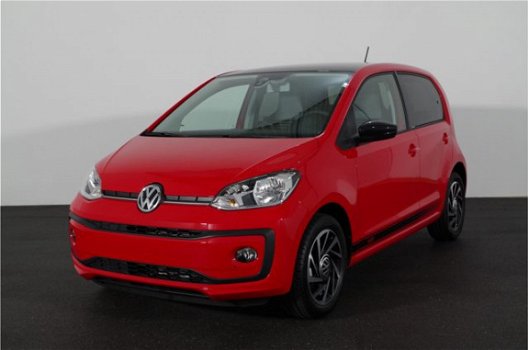 Volkswagen Up! - 1.0 BMT Black and Red Limited Sport Edition | Airco | Cruise | Bluetooth | DAB+ | L - 1