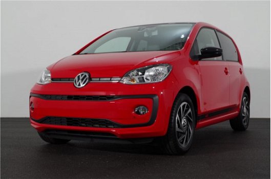 Volkswagen Up! - 1.0 BMT Black and Red Limited Sport Edition | Airco | Cruise | Bluetooth | DAB+ | L - 1