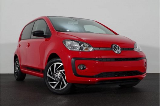 Volkswagen Up! - 1.0 BMT Black and Red Limited Sport Edition | Airco | Cruise | Bluetooth | DAB+ | L - 1