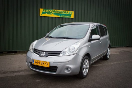 Nissan Note - 1.4i Tekna + Navi / PDC / Airco / Hoge instap / 39000km - 1