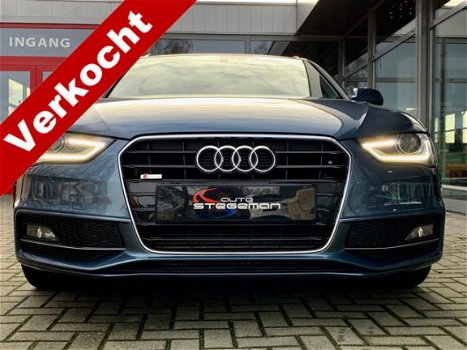 Audi A4 Avant - 1.8 TFSI 170PK AUT. * 2X S-LINE * NAVI/ BI-XENON/ 18 INCH/ LEDER/ LED - 1