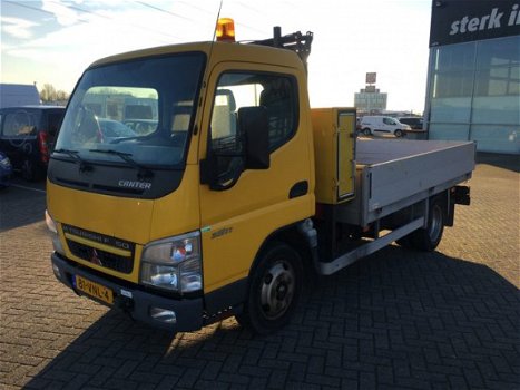 Mitsubishi Canter - 3S11 3.0 DI 295 open laadbak met kraan - 1