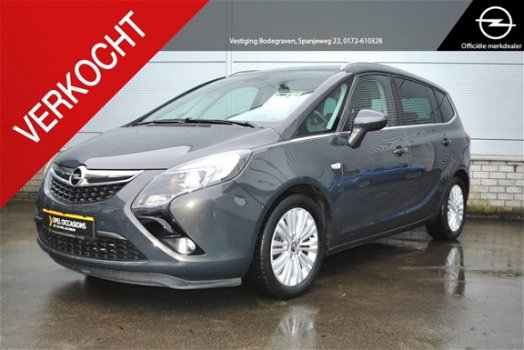 Opel Zafira Tourer - 1.4 Turbo 140pk Design Edition 7 zits. *Navi*Camera*Bluetooth*Zeer nette auto - 1